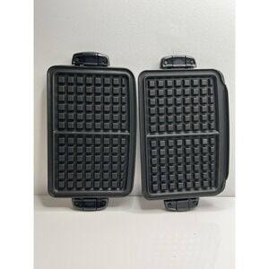 George Foreman Evolve G5 TSK-2610 #1 Grill Replacement Plates Set of 2 Like New